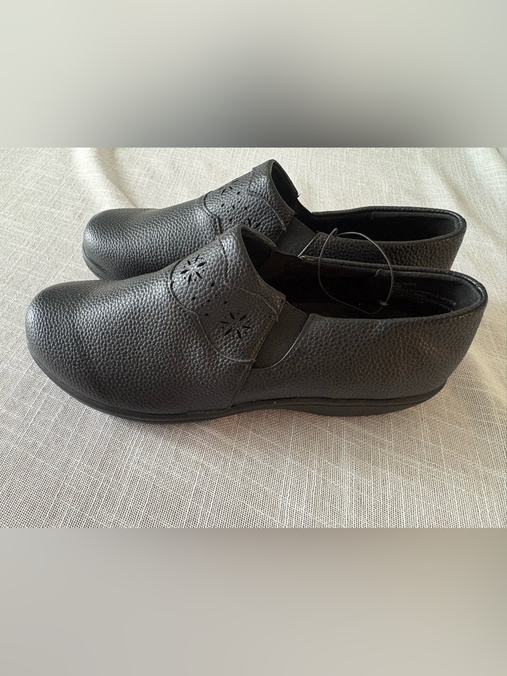 Women's Black Slip-On Comfort Loafers